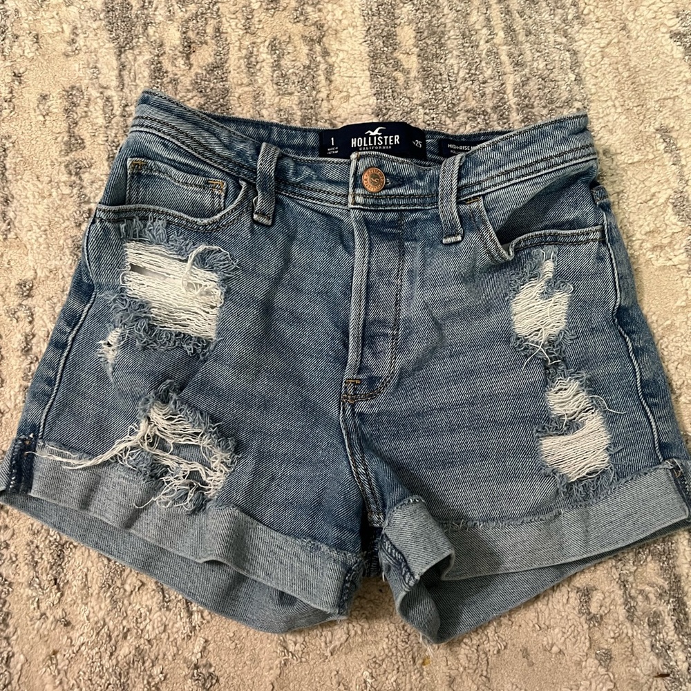 Hollister Classic Blue Denim Shorts